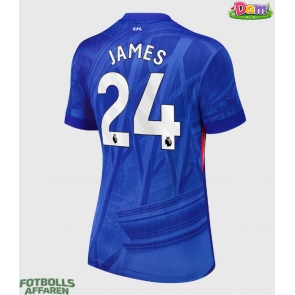 Chelsea Reece James #24 Hemmatröja Kvinnor 2025-26 Kortärmad